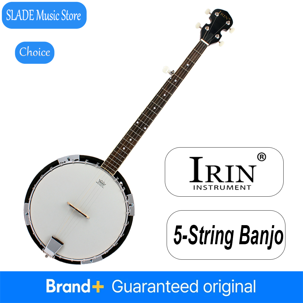 Musical Instrument Banjo - IRIN 5-string banjo Imported Rose Fingerboard