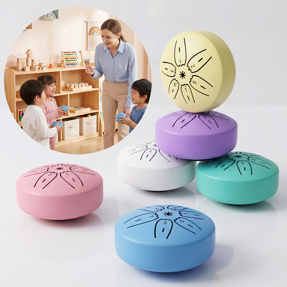 Musical Instrument Drum - Portable Mini Steel Tongue Drum Rain