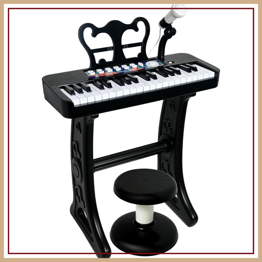 Musical Instrument Of Keyboard - 37 Keys Piano Keyboard Toy with