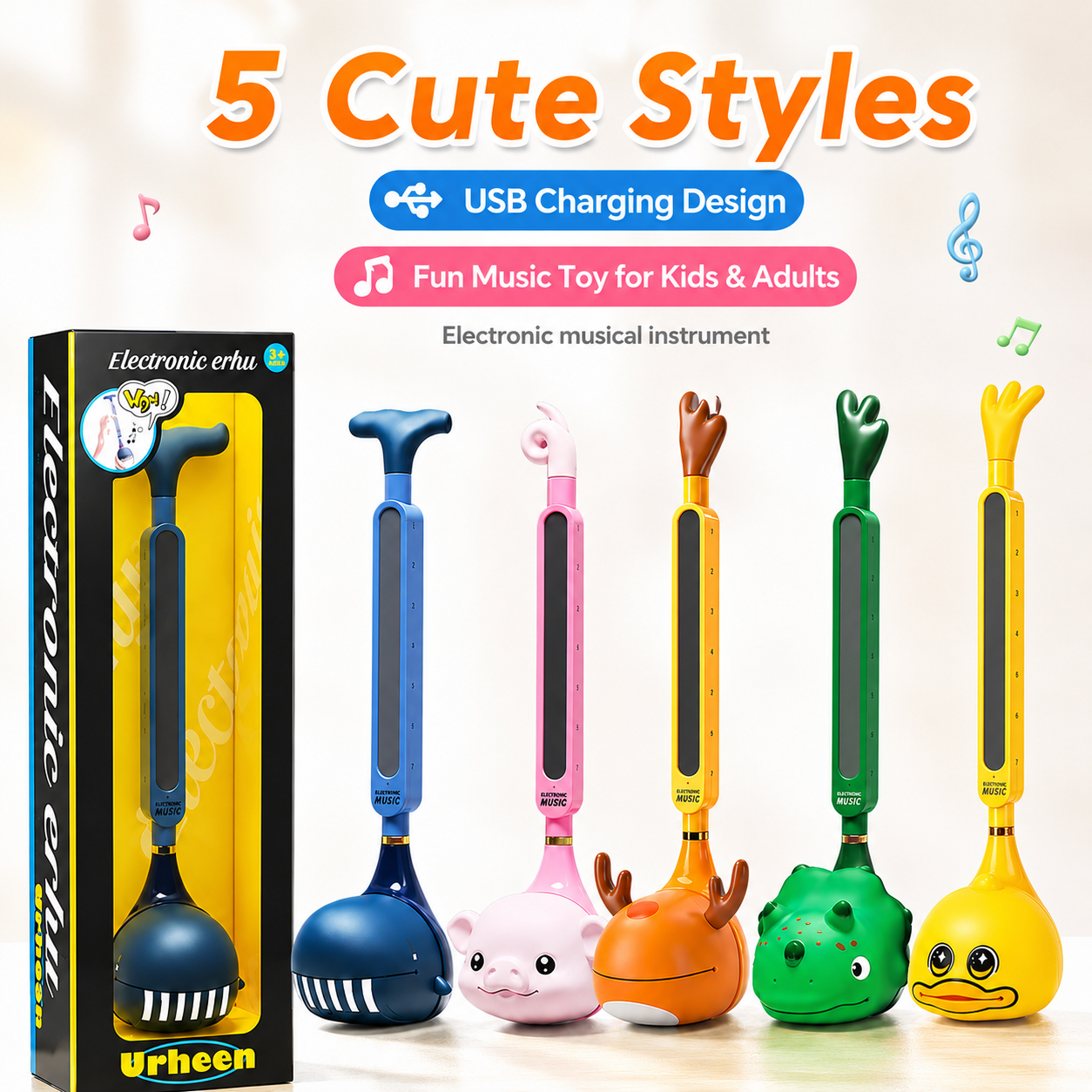 Musical Instrument In Japanese - Otamatone Japanese Electronic Musical Instrument USB