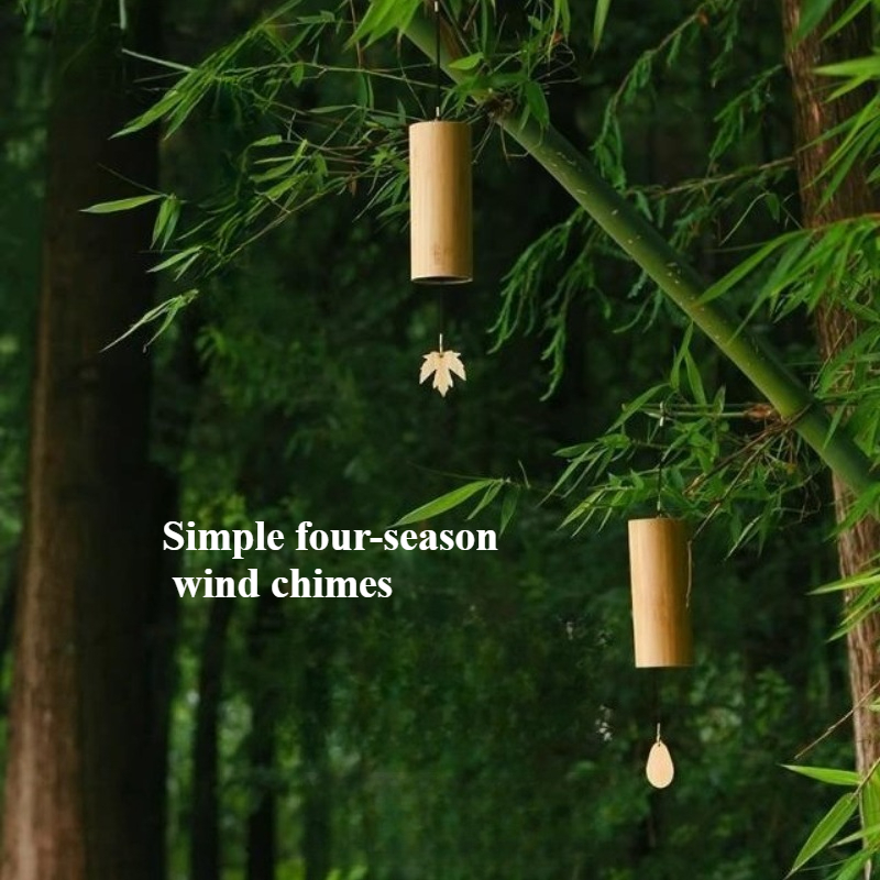 Musical Instrument In Japanese - Yoga Meditation Relaxation Bamboo Wind Chimes