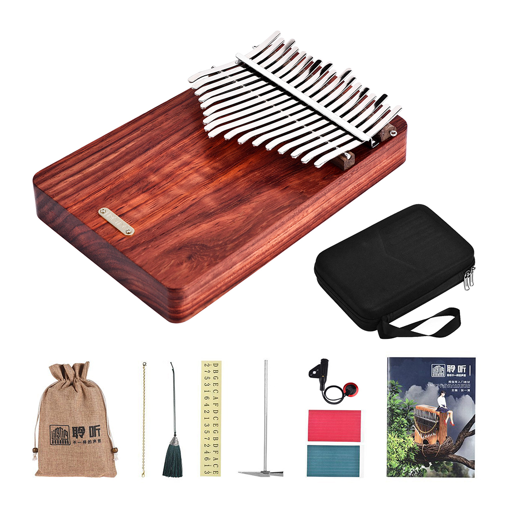 LINGTING 17 keys Kalimba Porta - Musical Instrument Of Keyboard บทวิจารณ์และราคา