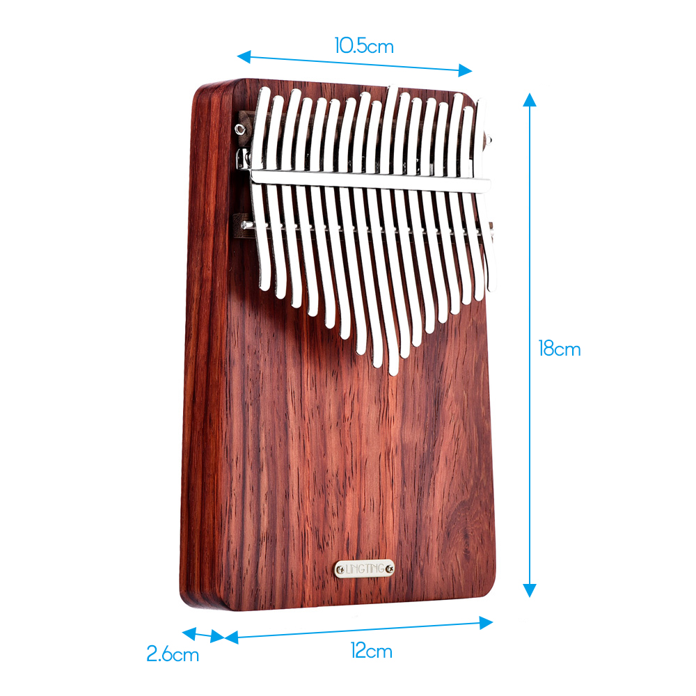 LINGTING 17 keys Kalimba Porta - Musical Instrument Of Keyboard บทวิจารณ์และราคา