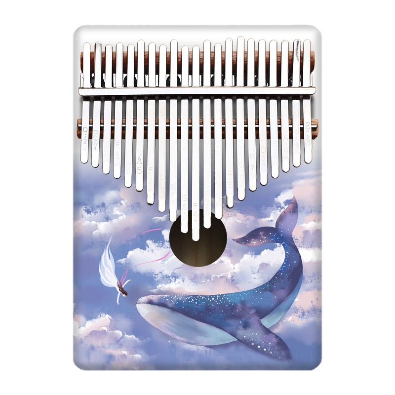 Colorful 21 Key Kalimba Kids C - Musical Instrument Of Keyboard บทวิจารณ์และราคา