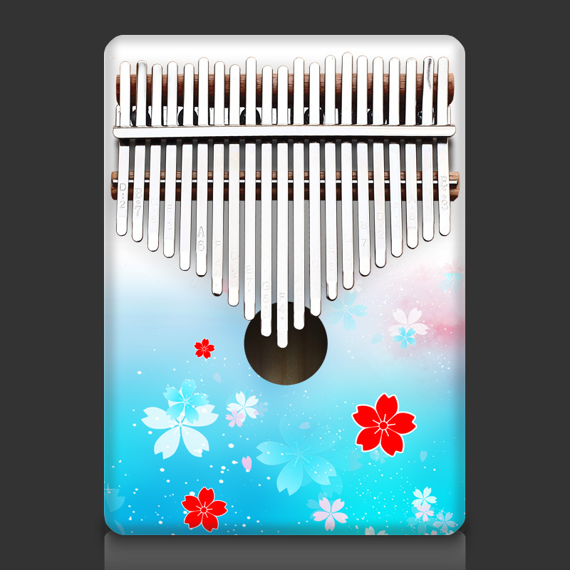 Colorful 21 Key Kalimba Kids C - Musical Instrument Of Keyboard บทวิจารณ์และราคา