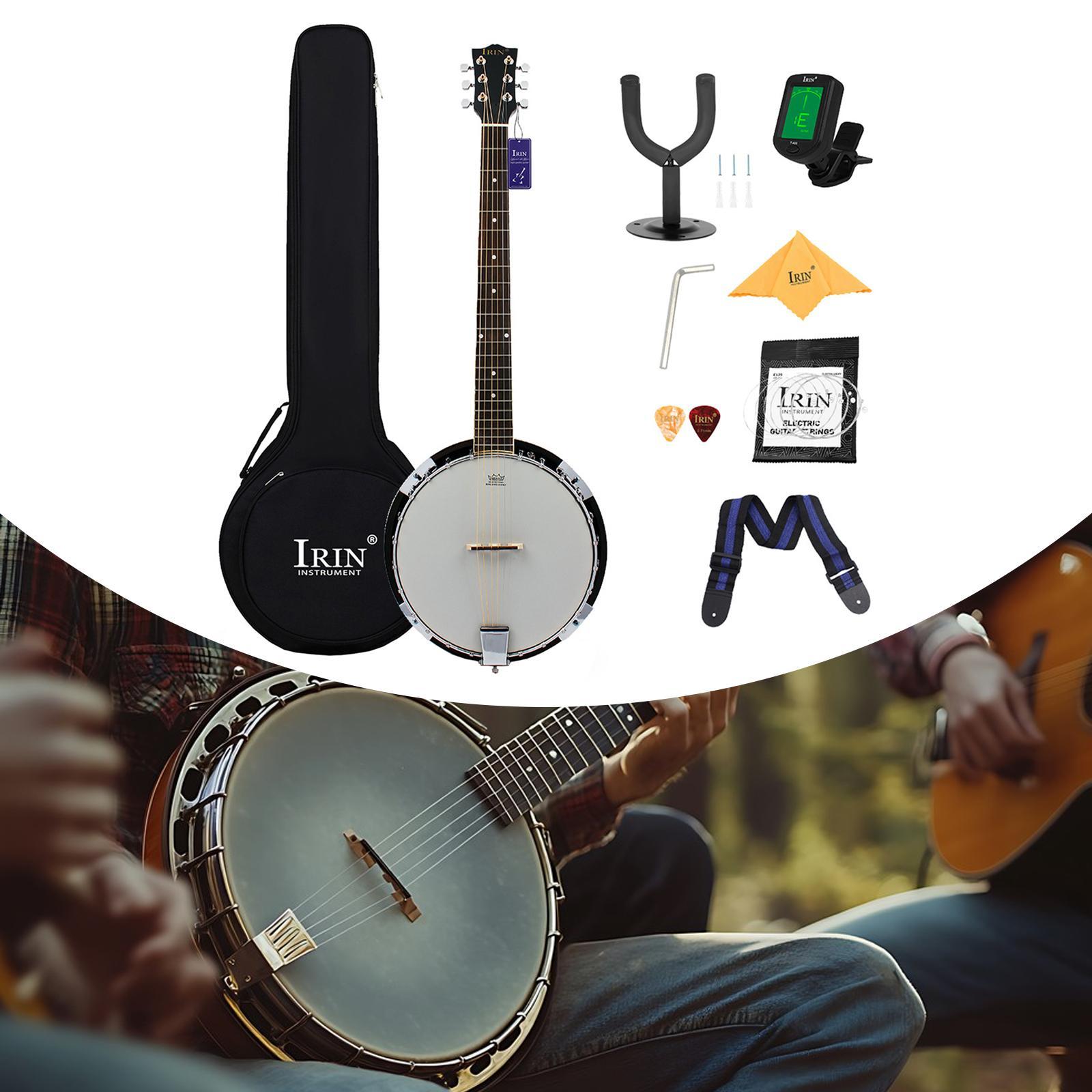 36.61inch Banjo with Carry Bag - Musical Instrument Banjo บทวิจารณ์และราคา