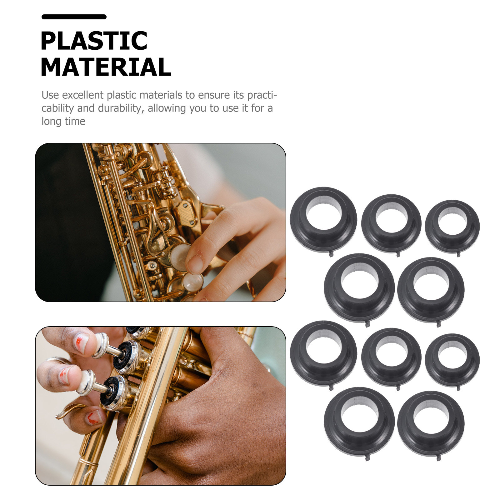 10Pcs Clarinet Voice Mouths B- - Musical Instrument Using Mouth บทวิจารณ์และราคา