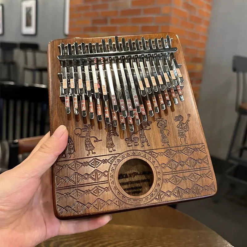 Wooden Kalimba Portable Childr - Musical Instrument Of Keyboard บทวิจารณ์และราคา