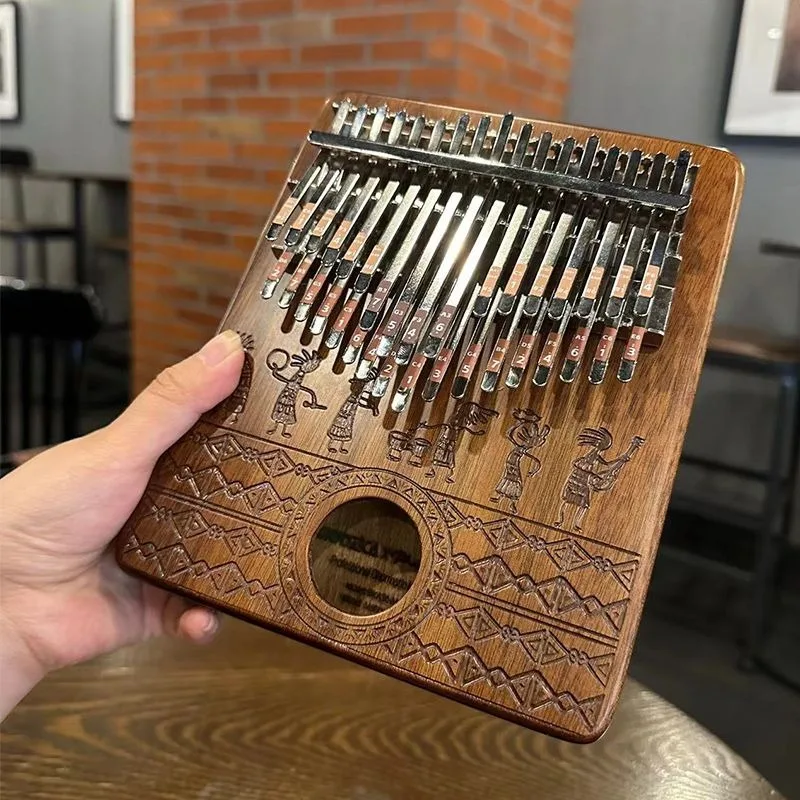 Wooden Kalimba Portable Childr - Musical Instrument Of Keyboard บทวิจารณ์และราคา