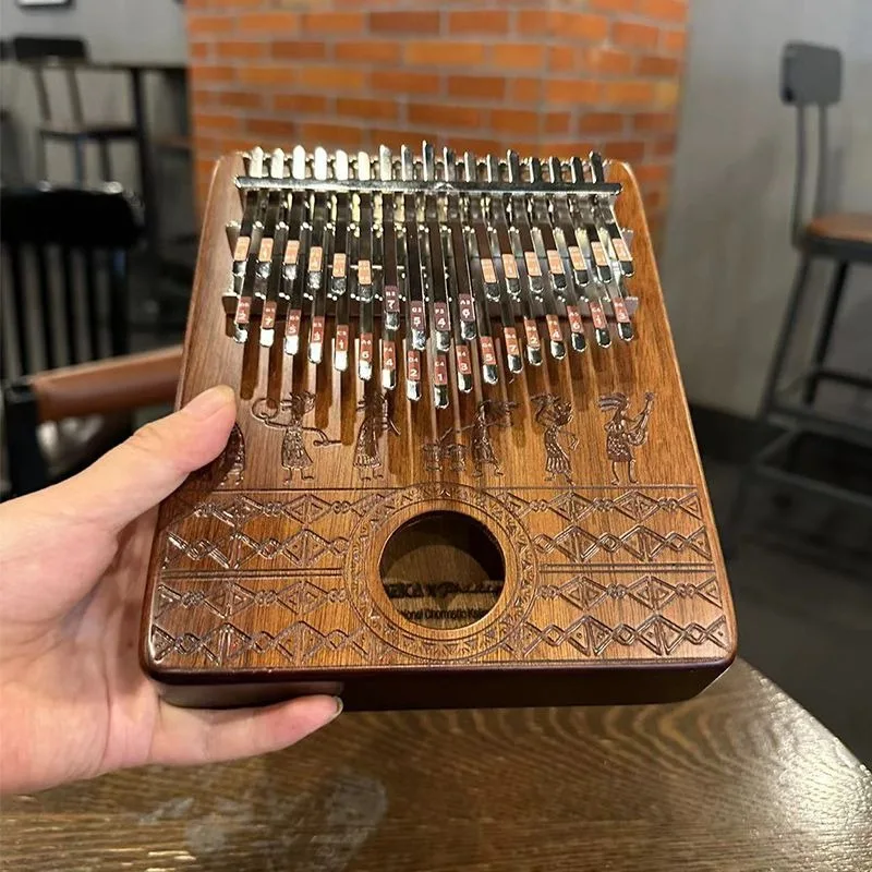 Wooden Kalimba Portable Childr - Musical Instrument Of Keyboard บทวิจารณ์และราคา