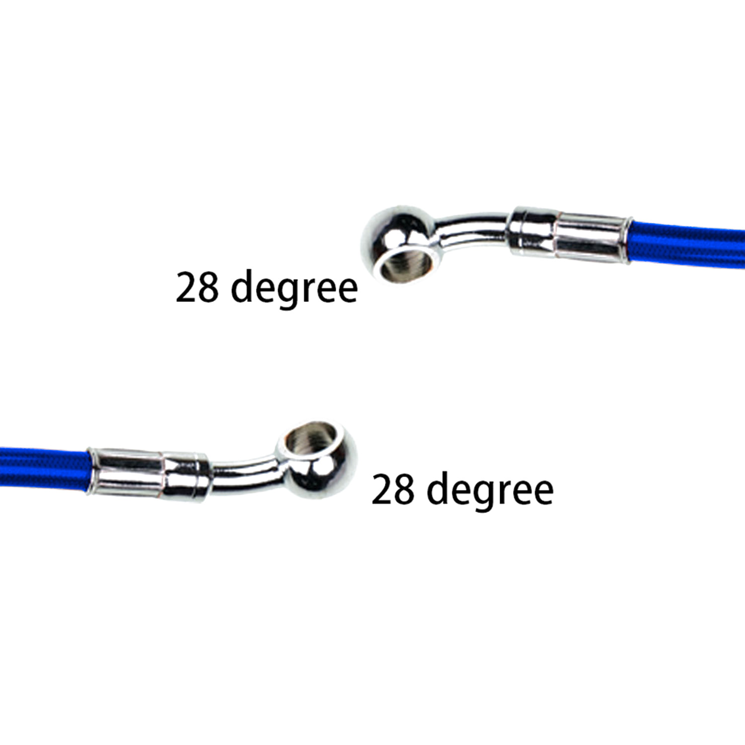 Blue 400mm-2200mm Brake Hose H - Musical Instrument Banjo บทวิจารณ์และราคา
