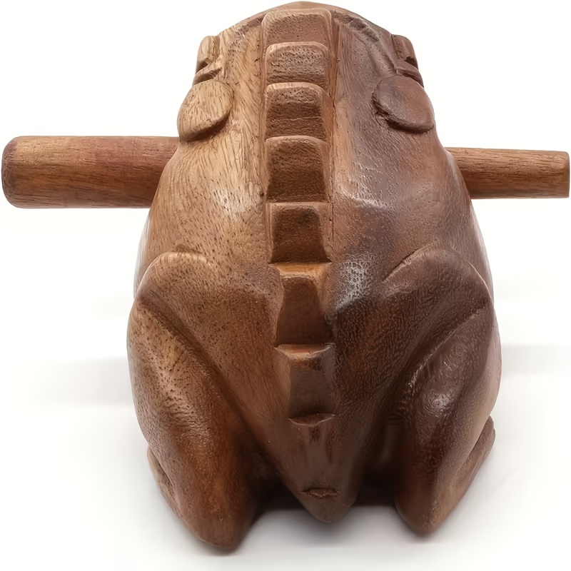 Wooden Frog Classic Handmade P - Musical Instrument In Africa บทวิจารณ์และราคา