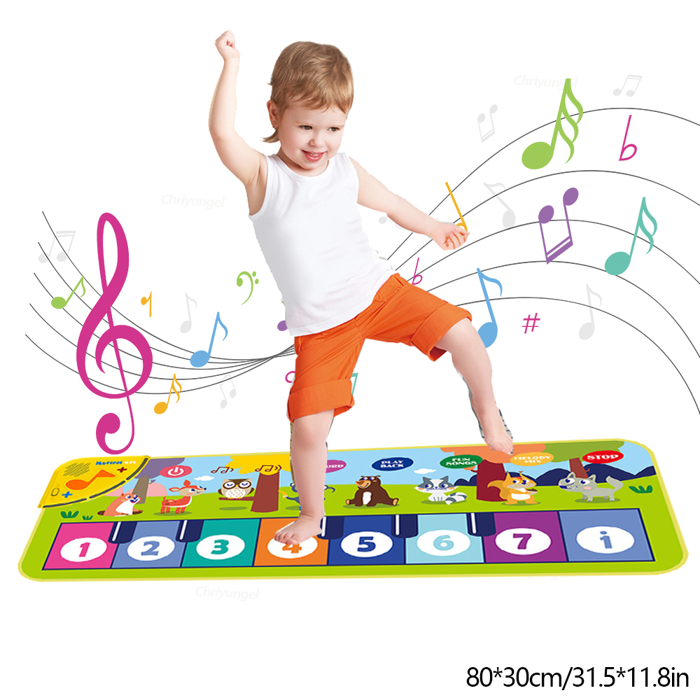 Piano Mat for Kids Kids Toddle - Musical Instrument Of Keyboard บทวิจารณ์และราคา