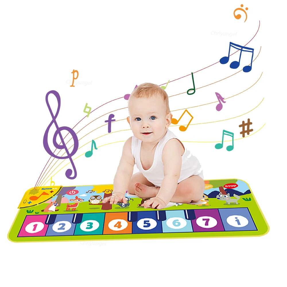 Piano Mat for Kids Kids Toddle - Musical Instrument Of Keyboard บทวิจารณ์และราคา