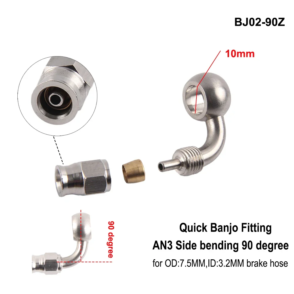AN3 Motorcycle Motor Bike Hydr - Musical Instrument Banjo บทวิจารณ์และราคา