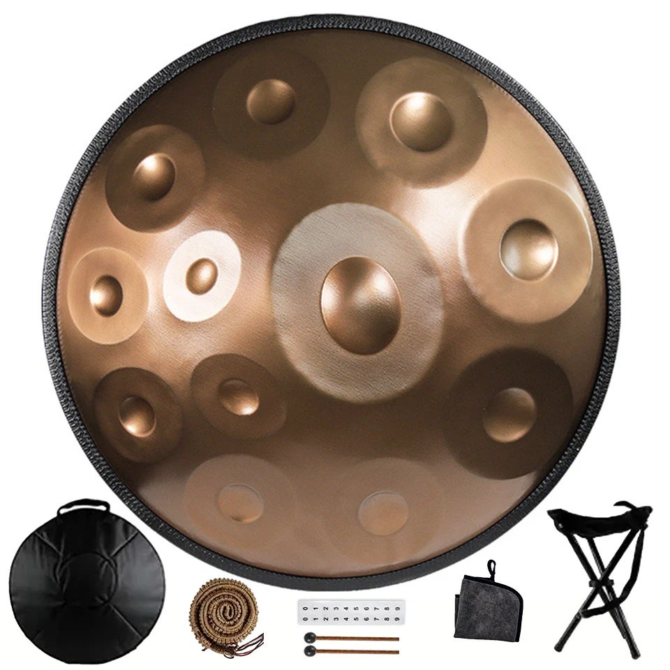440/432Hz Handpan Drum,9/10/12 - Musical Instrument Drum บทวิจารณ์และราคา