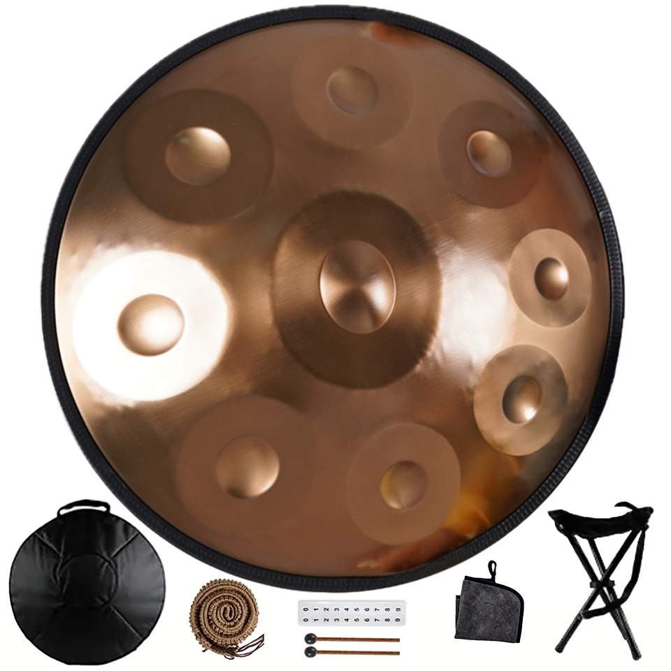 440/432Hz Handpan Drum,9/10/12 - Musical Instrument Drum บทวิจารณ์และราคา