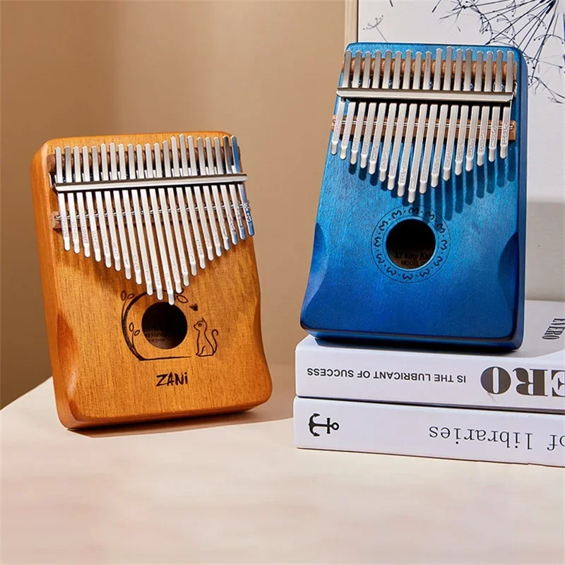 17 21keys Kalimba Thumb Piano  - Musical Instrument Of Keyboard บทวิจารณ์และราคา