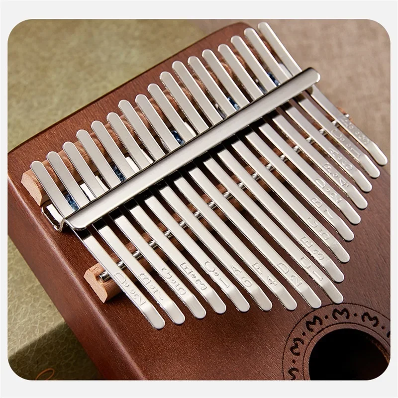 17 21keys Kalimba Thumb Piano  - Musical Instrument Of Keyboard บทวิจารณ์และราคา