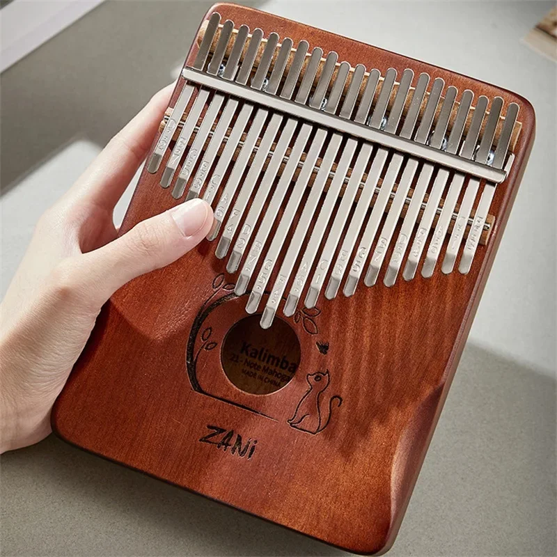 17 21keys Kalimba Thumb Piano  - Musical Instrument Of Keyboard บทวิจารณ์และราคา