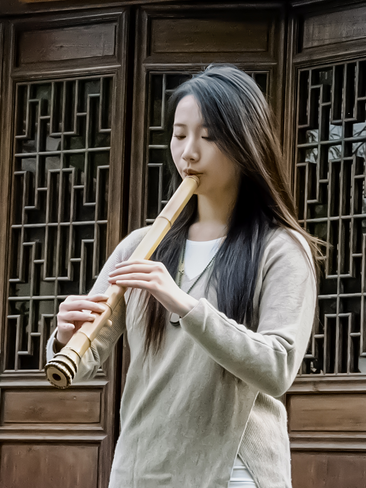 YPXD Nan Xiao Flute Jin Bamboo - Shakuhachi Bamboo Flute บทวิจารณ์และราคา