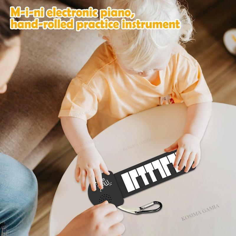Roll Up Electronic Piano Silic - Musical Instrument Of Keyboard บทวิจารณ์และราคา