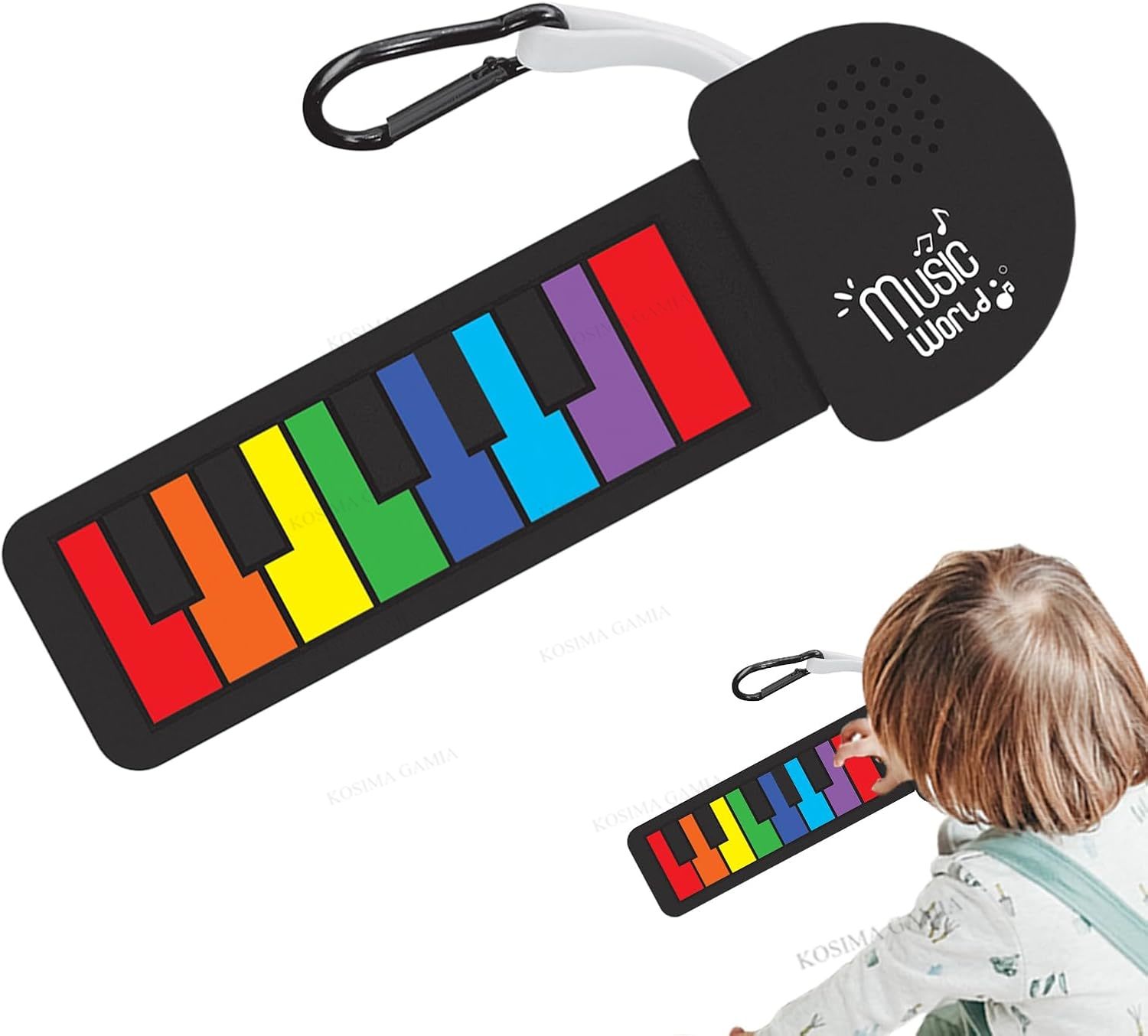 Roll Up Electronic Piano Silic - Musical Instrument Of Keyboard บทวิจารณ์และราคา