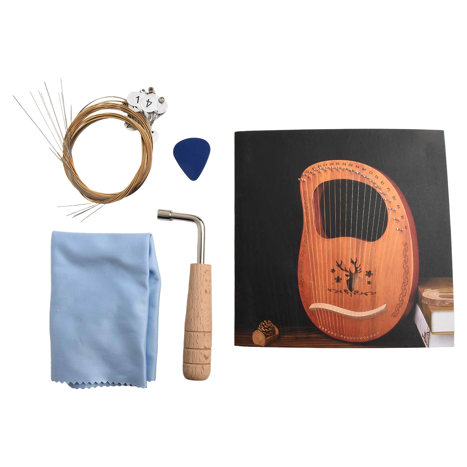 Music Instrument Lyre Lyre Lyr - Musical Instrument Brands บทวิจารณ์และราคา