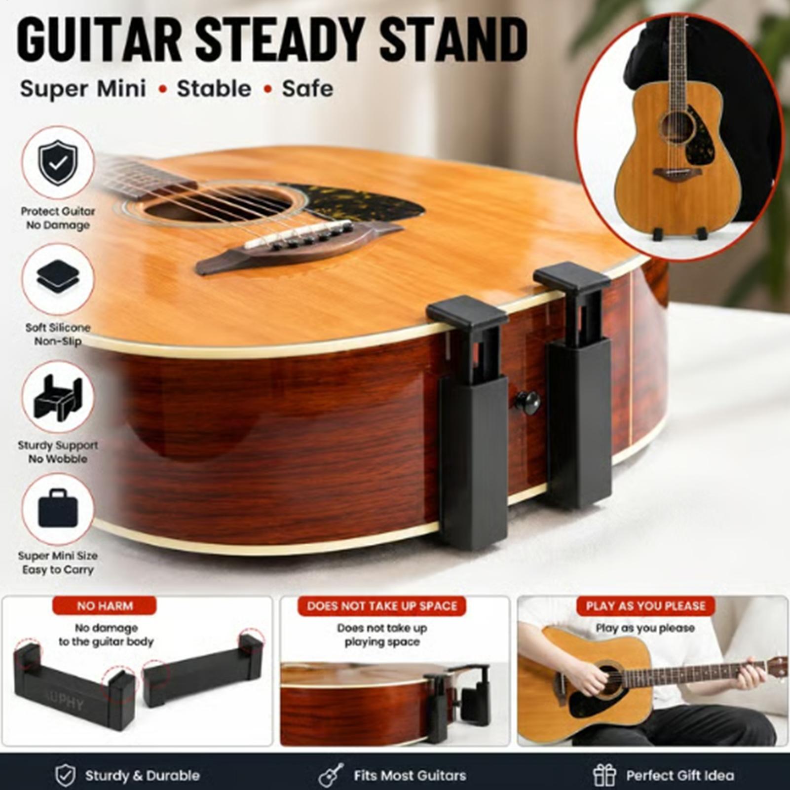 Floor Guitar Stand Portable Uk - Musical Instrument Banjo บทวิจารณ์และราคา
