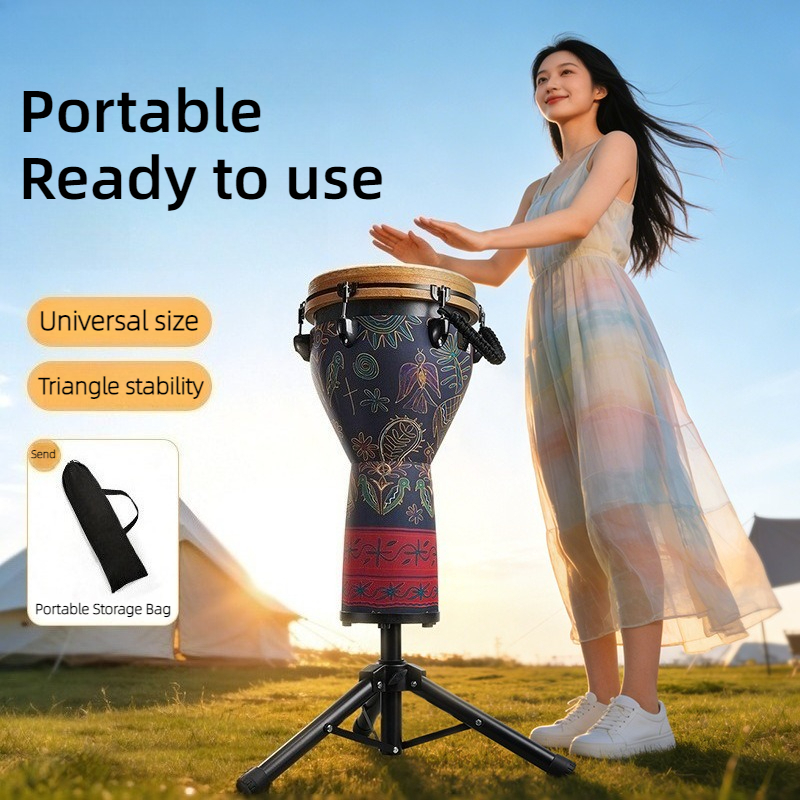 8-14 Inches African Drum Stand - Musical Instrument Drum บทวิจารณ์และราคา