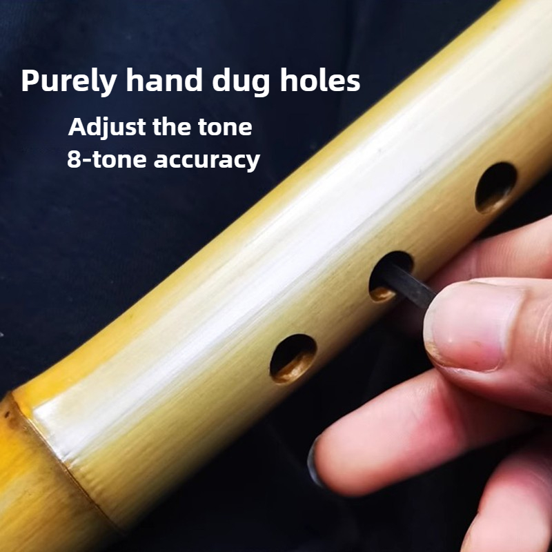8 Holes Bamboo Nanxiao Traditi - Shakuhachi Bamboo Flute บทวิจารณ์และราคา