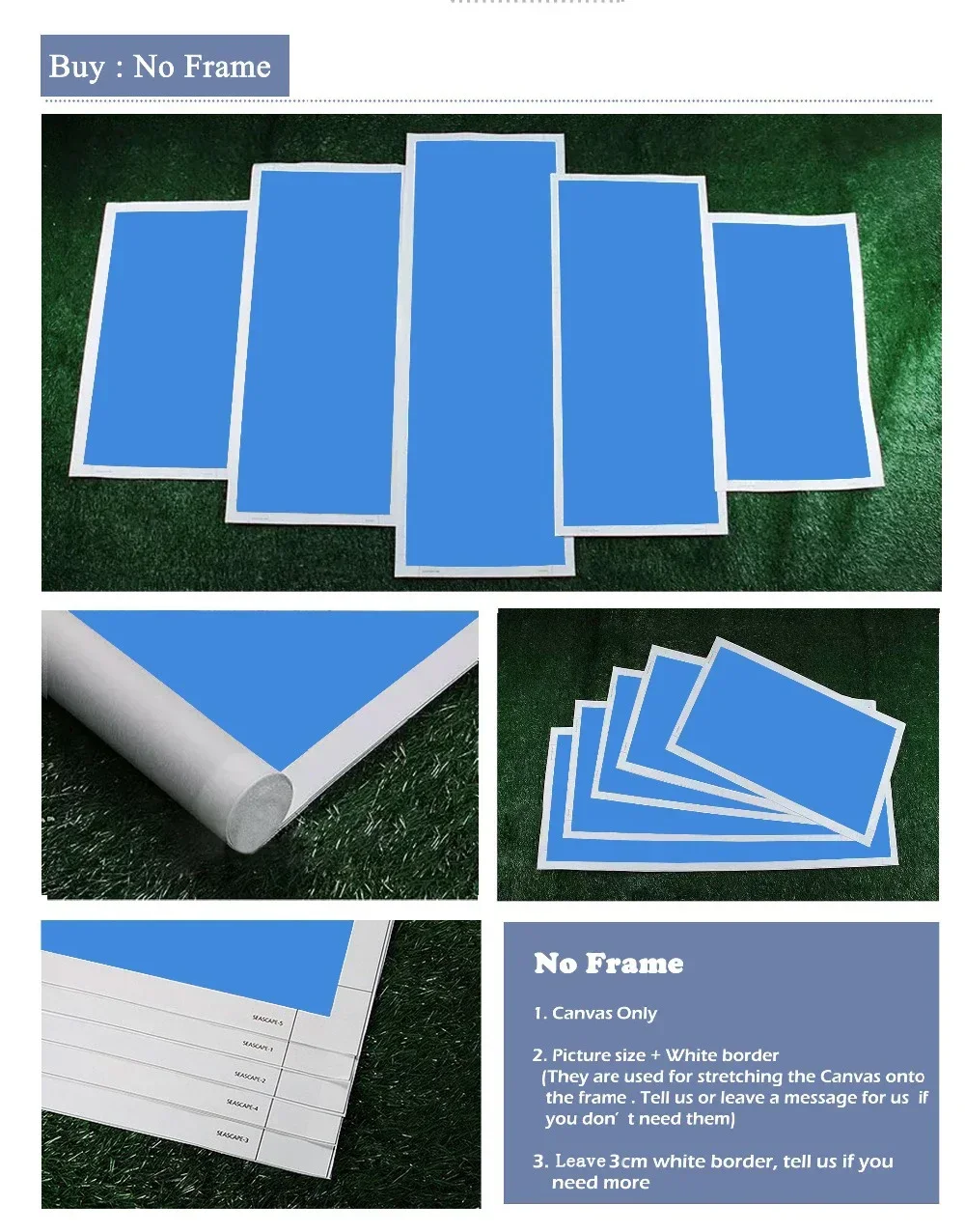 No Frame Canvas 5Pieces Vintag - Musical Instrument In Africa บทวิจารณ์และราคา