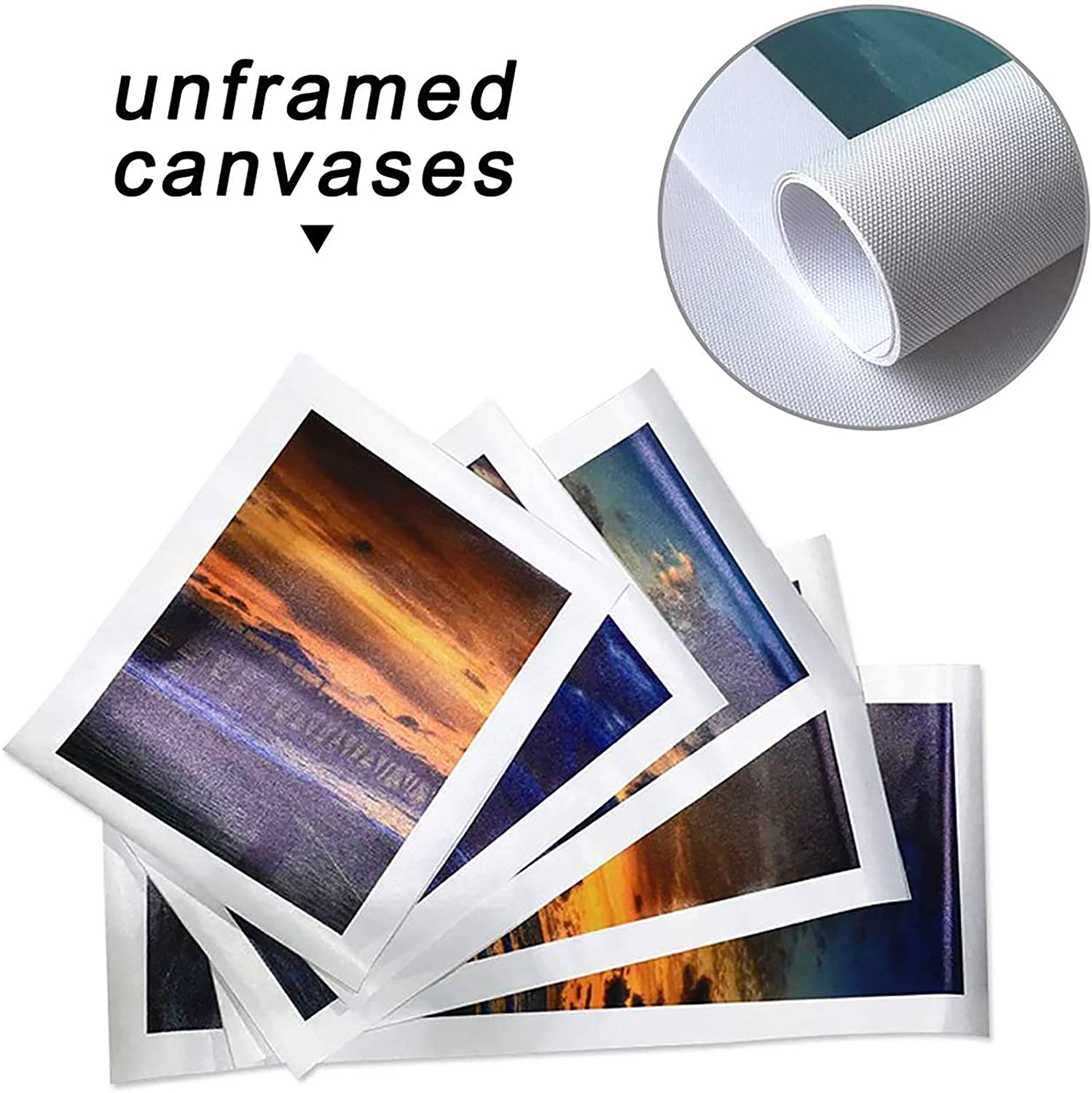 No Frame Canvas 5Pieces Vintag - Musical Instrument In Africa บทวิจารณ์และราคา