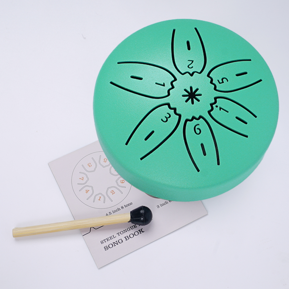 Portable Mini Steel Tongue Dru - Musical Instrument Drum บทวิจารณ์และราคา