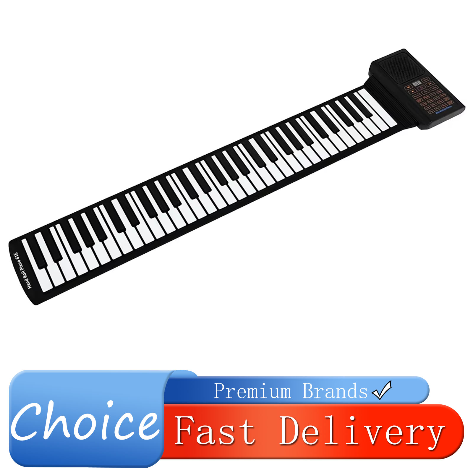 61 Keys Mini Roll Up Piano Sil - Musical Instrument Of Keyboard บทวิจารณ์และราคา