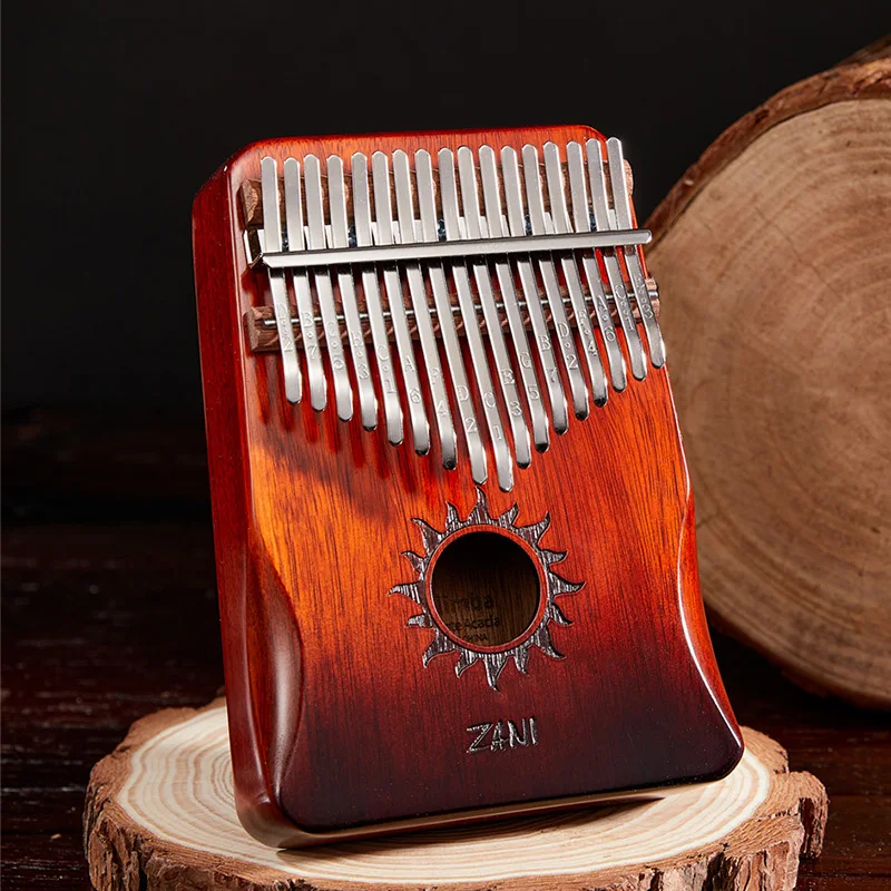 17 Keys Kalimba Thumb Finger P - Musical Instrument Of Keyboard บทวิจารณ์และราคา