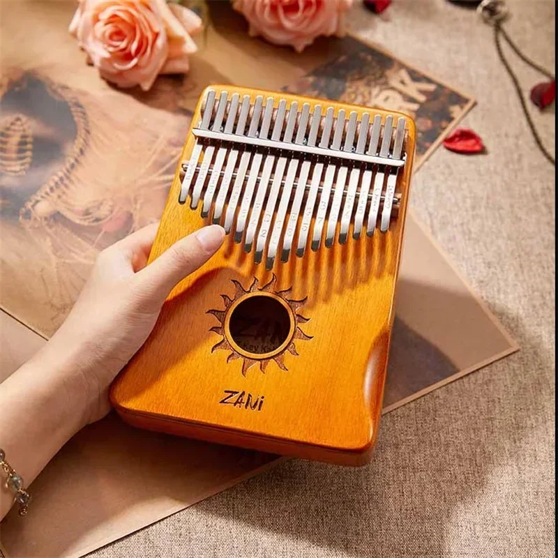 17 Keys Kalimba Thumb Finger P - Musical Instrument Of Keyboard บทวิจารณ์และราคา