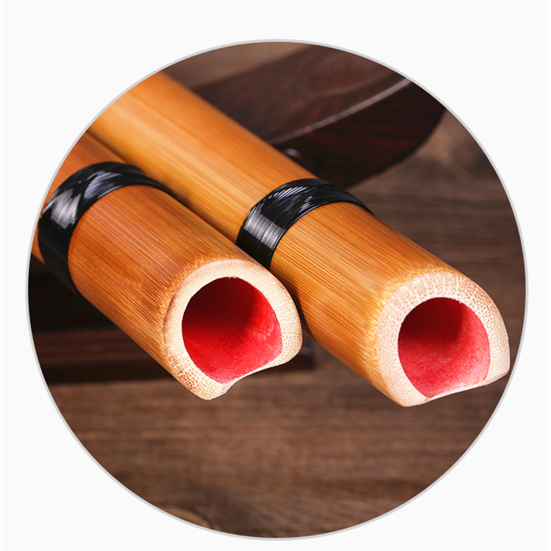 Handmade Natural White Bamboo  - Shakuhachi Bamboo Flute บทวิจารณ์และราคา