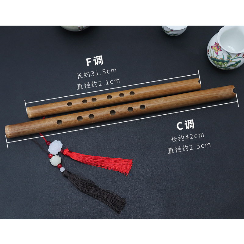 Chinese Bamboo Flute Xiao U-sh - Shakuhachi Bamboo Flute บทวิจารณ์และราคา