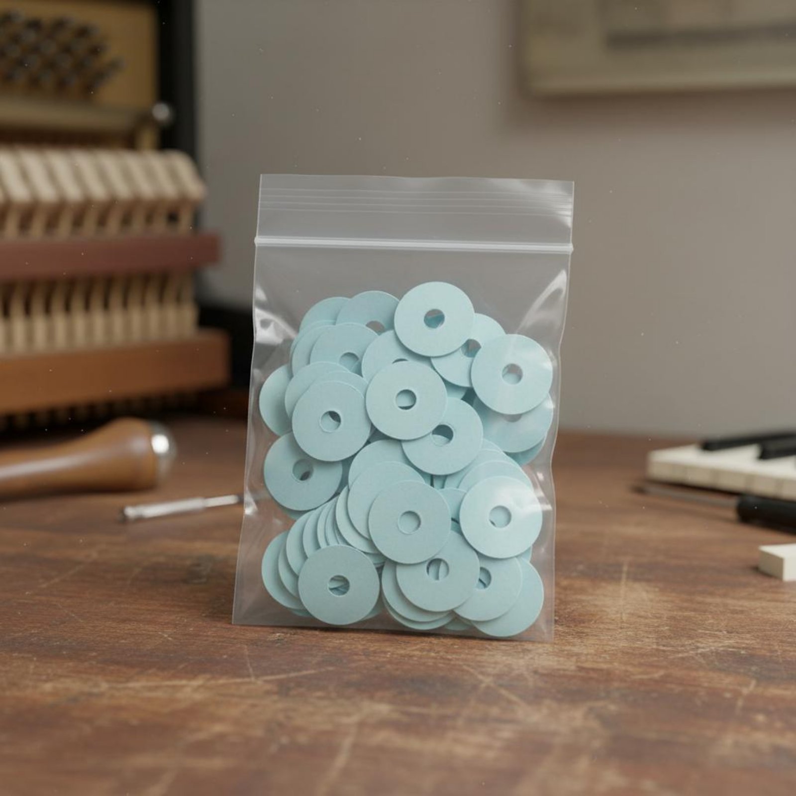 100 Pieces Piano Paper Washers - Musical Instrument Of Keyboard บทวิจารณ์และราคา