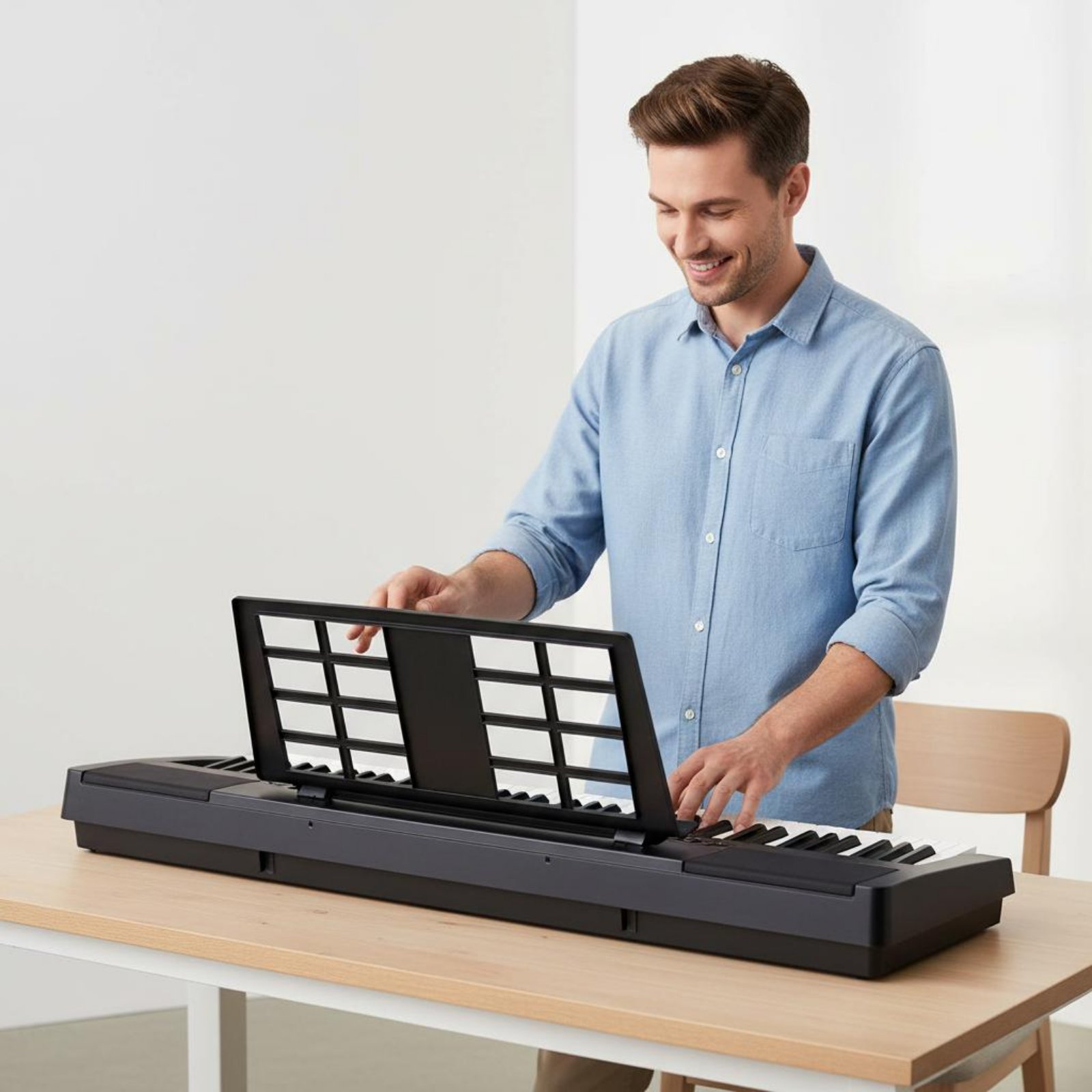Electronic Keyboard Music Stan - Musical Instrument Of Keyboard บทวิจารณ์และราคา