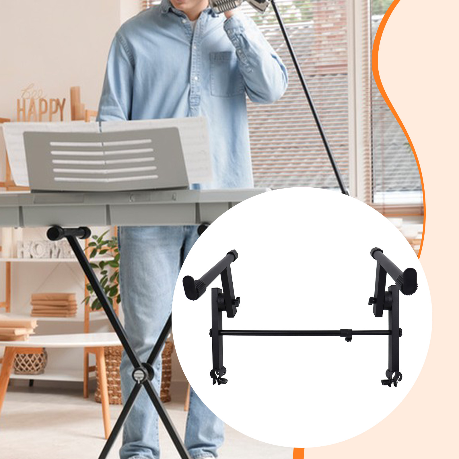 Metal Electric Piano Rack 2 Ti - Musical Instrument Of Keyboard บทวิจารณ์และราคา