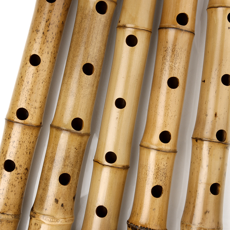 Vertical Bamboo Flute with Sha - Shakuhachi Bamboo Flute บทวิจารณ์และราคา