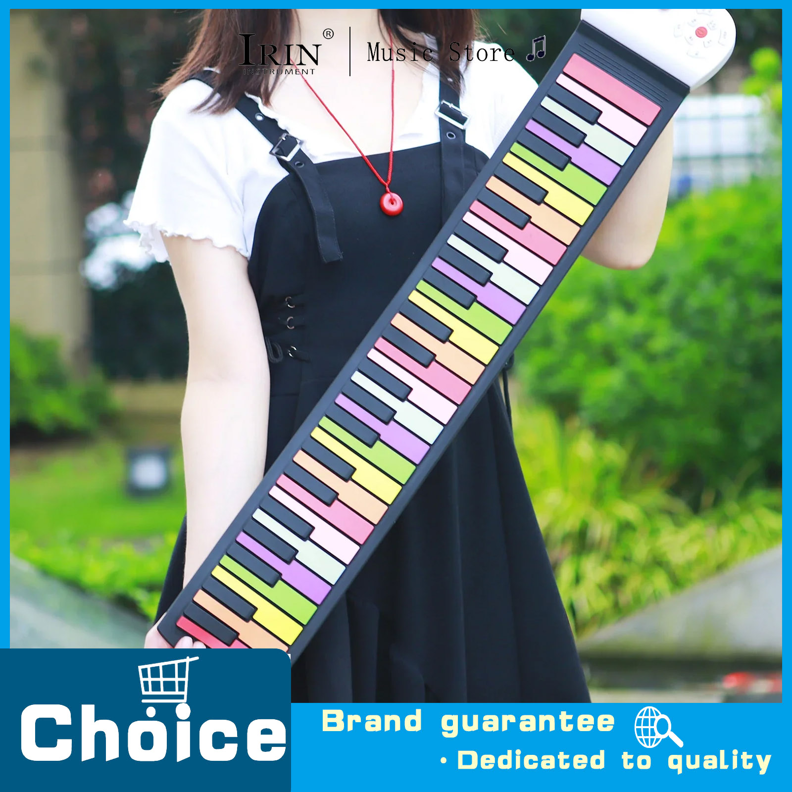 49-Key Hand Roll Piano Silicon - Musical Instrument Of Keyboard บทวิจารณ์และราคา