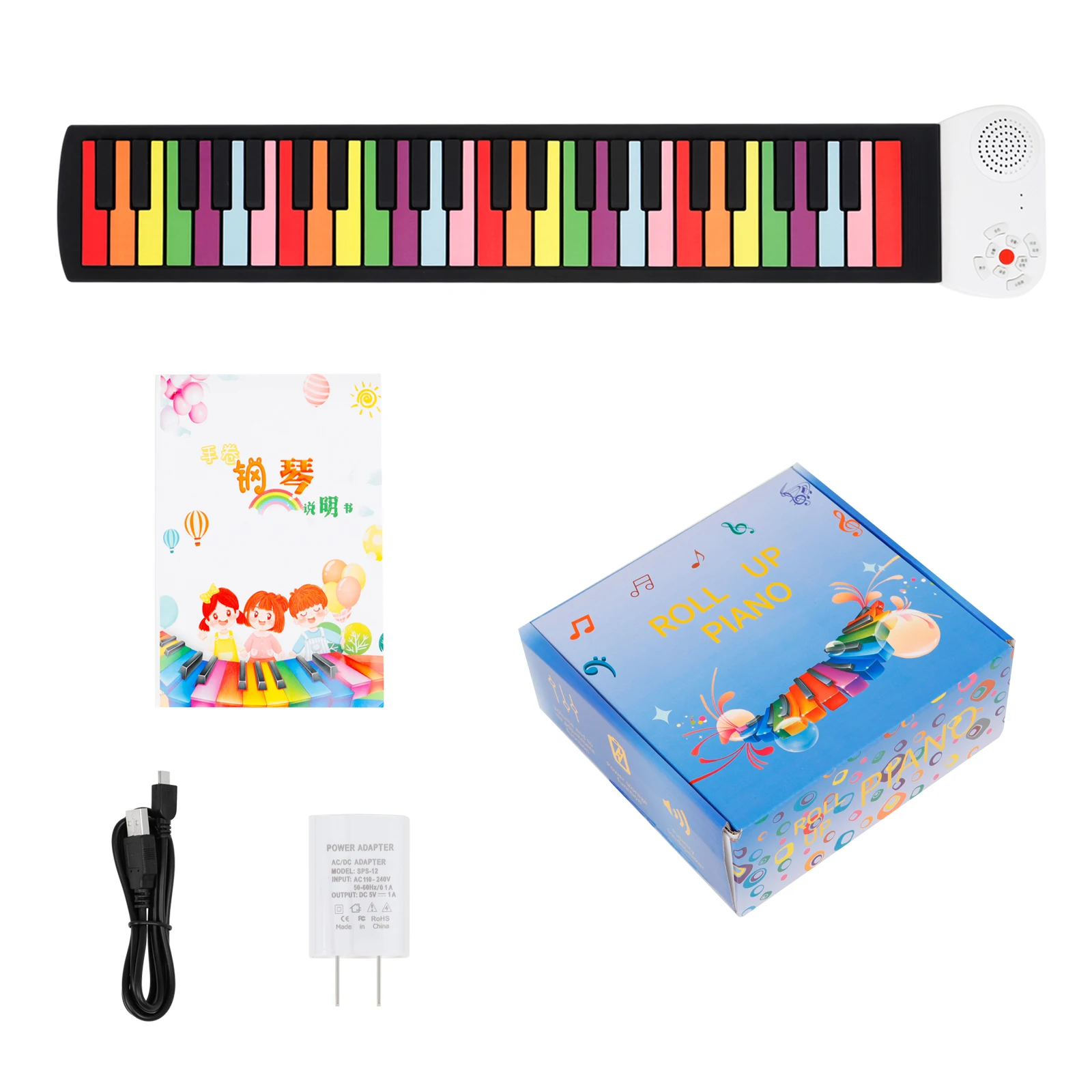 49-Key Hand Roll Piano Silicon - Musical Instrument Of Keyboard บทวิจารณ์และราคา