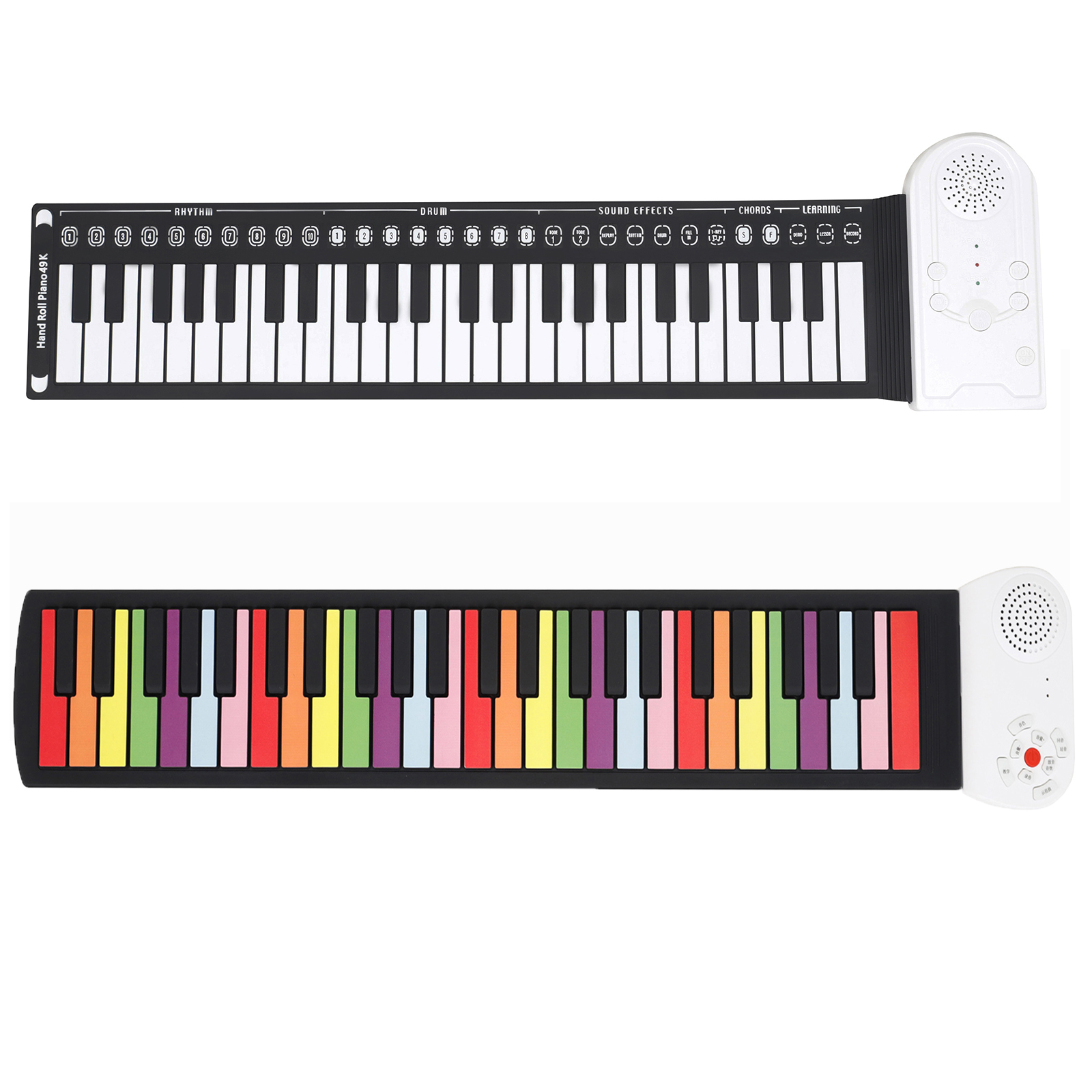49-Key Hand Roll Piano Silicon - Musical Instrument Of Keyboard บทวิจารณ์และราคา