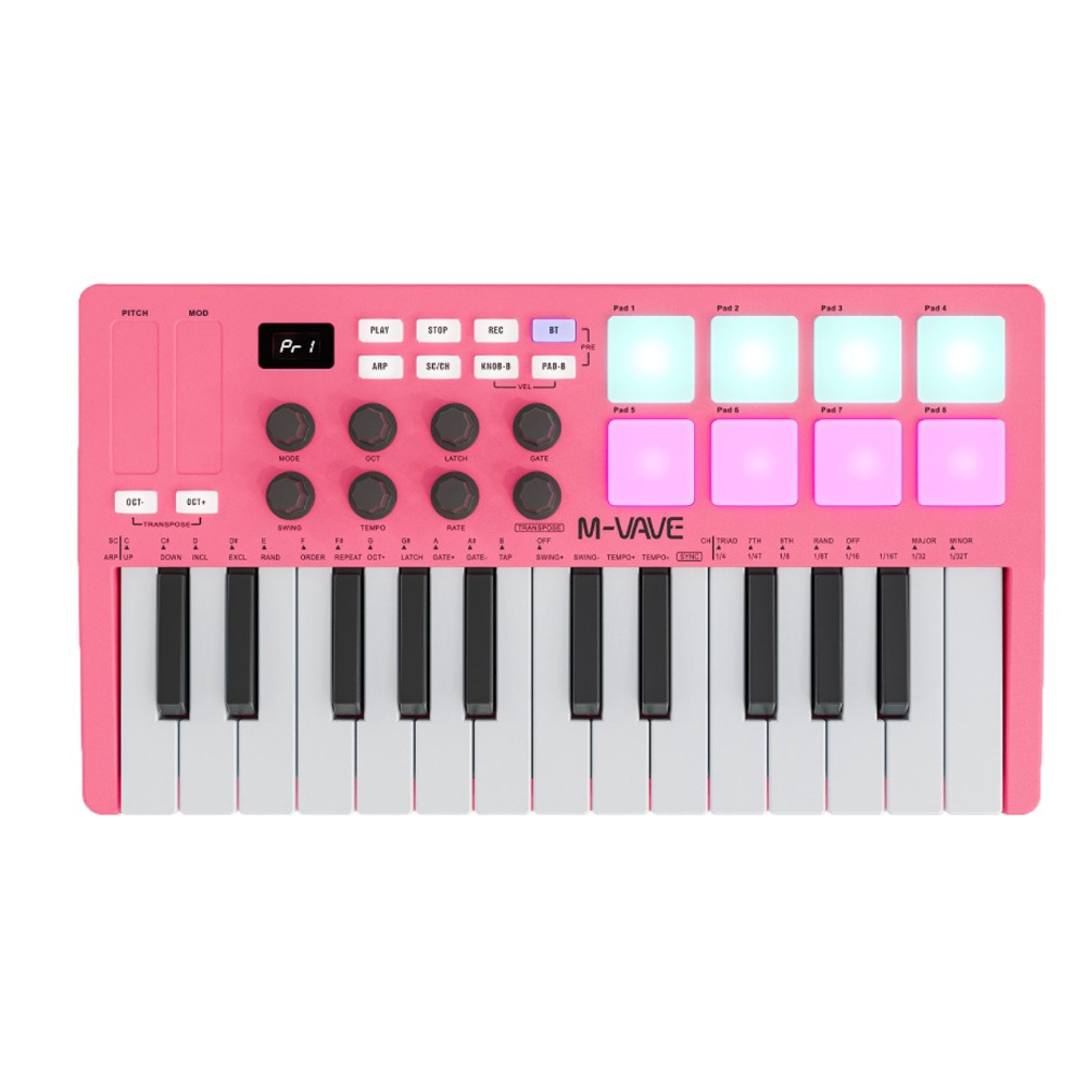 M-VAVE MIDI 25-Key USB MIDI Ke - Musical Instrument Of Keyboard บทวิจารณ์และราคา