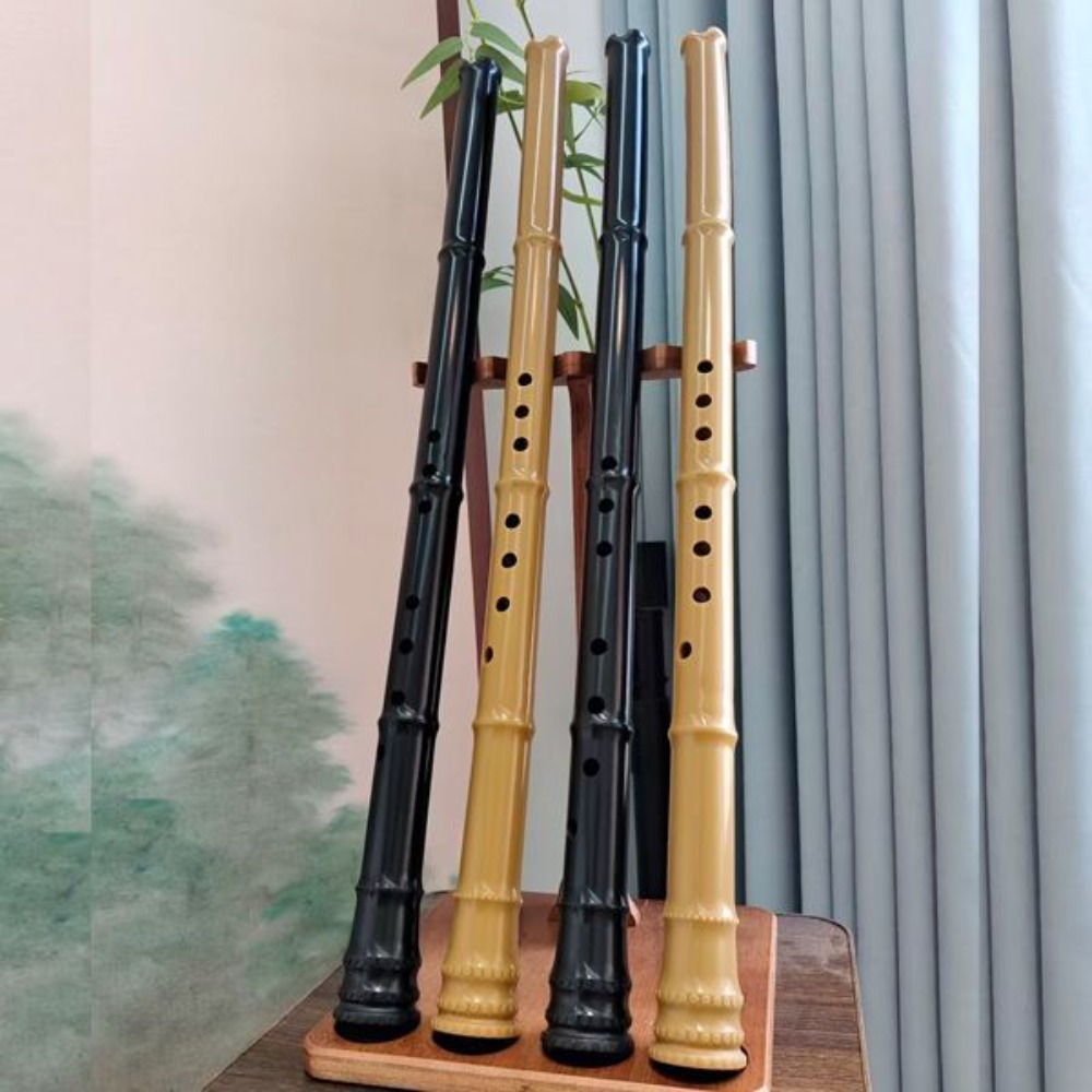 Traditional Chinese Resin Xiao - Shakuhachi Bamboo Flute บทวิจารณ์และราคา