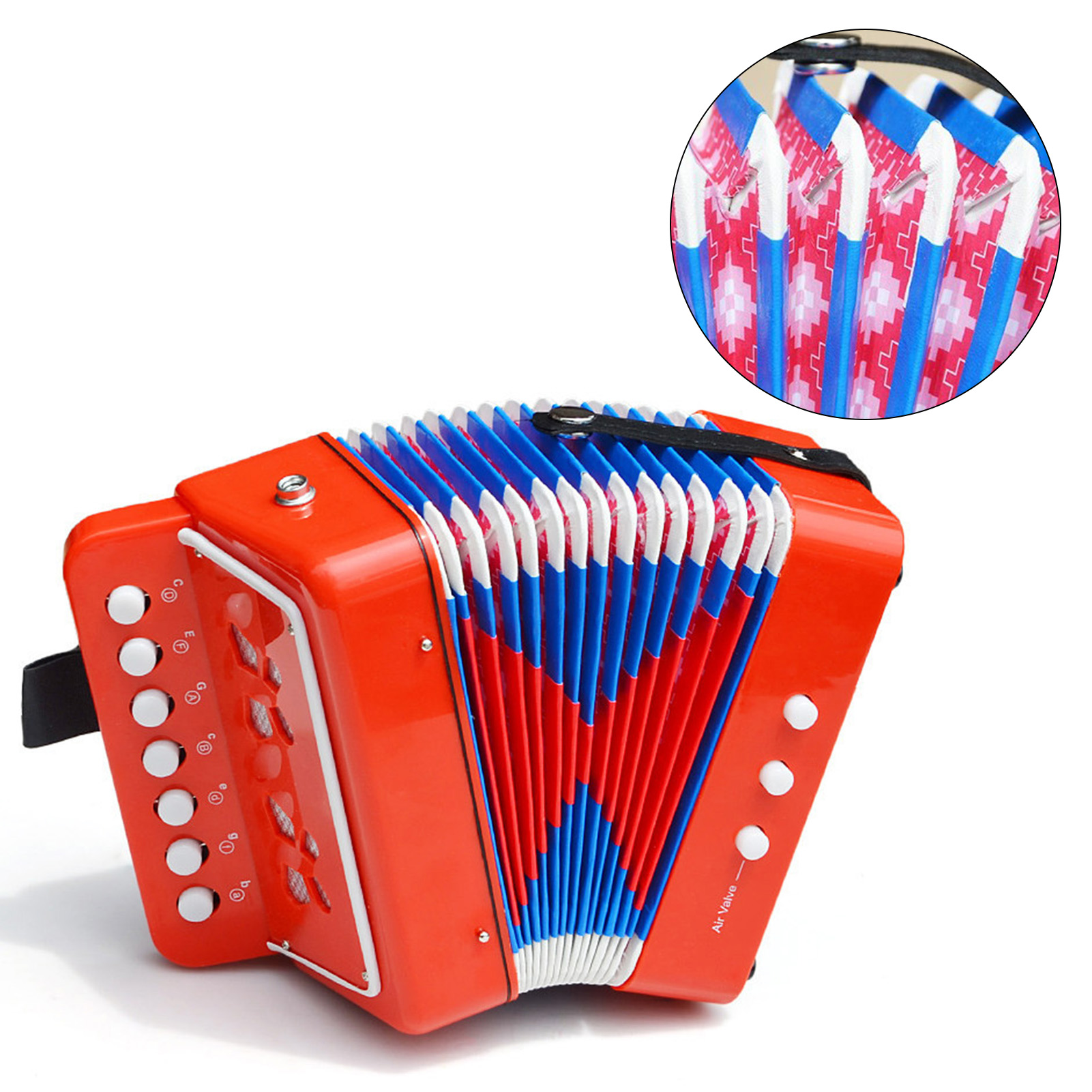 Accordion Toy Children Accordi - Musical Instrument Brands บทวิจารณ์และราคา